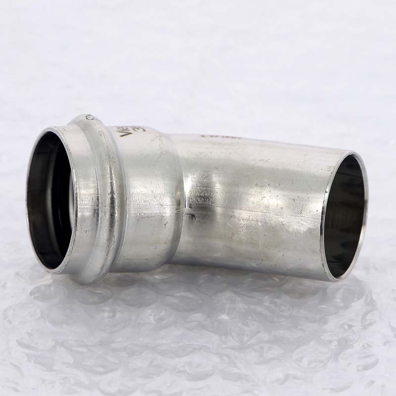 Угол-вставка пресс 45° Viega Sanpress Inox 35 мм 435424