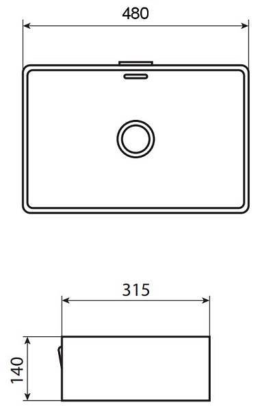 Раковина подвесная Allen Brau Fantasy белая 4.11002.20