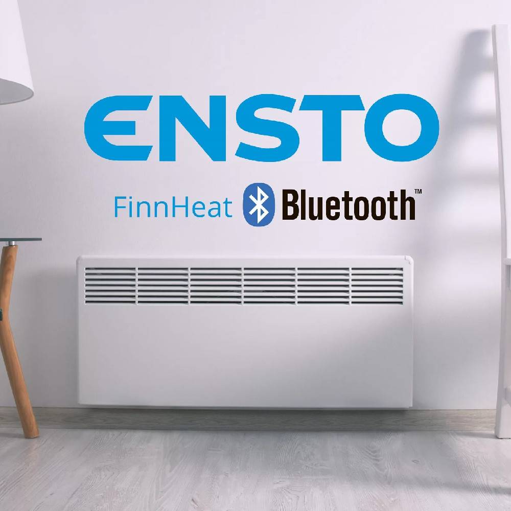 Конвектор электрический Ensto FinnHeat 750 Вт электронный термостат Bluetooth с вилкой EPHBEBT07PR