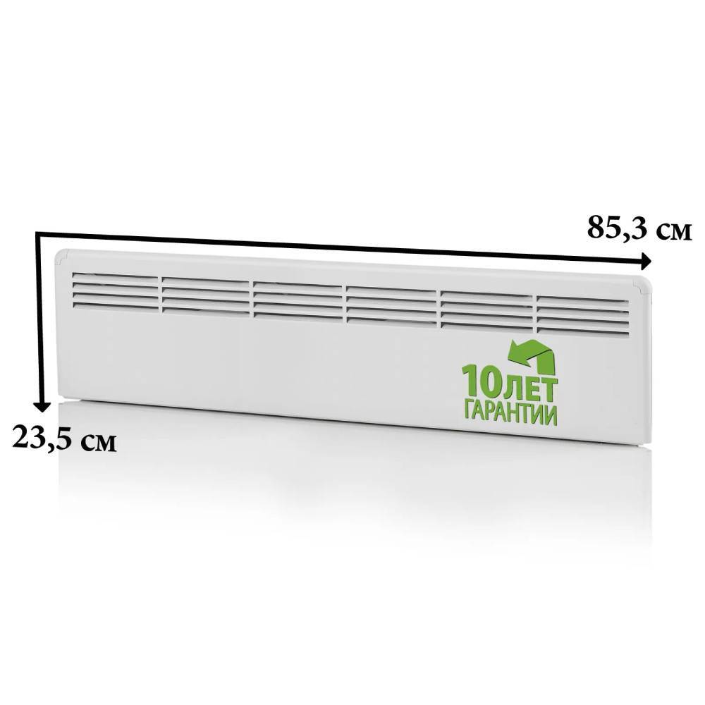 Конвектор электрический Ensto FinnHeat Mini 500 Вт механический термостат EPHBMM05PR