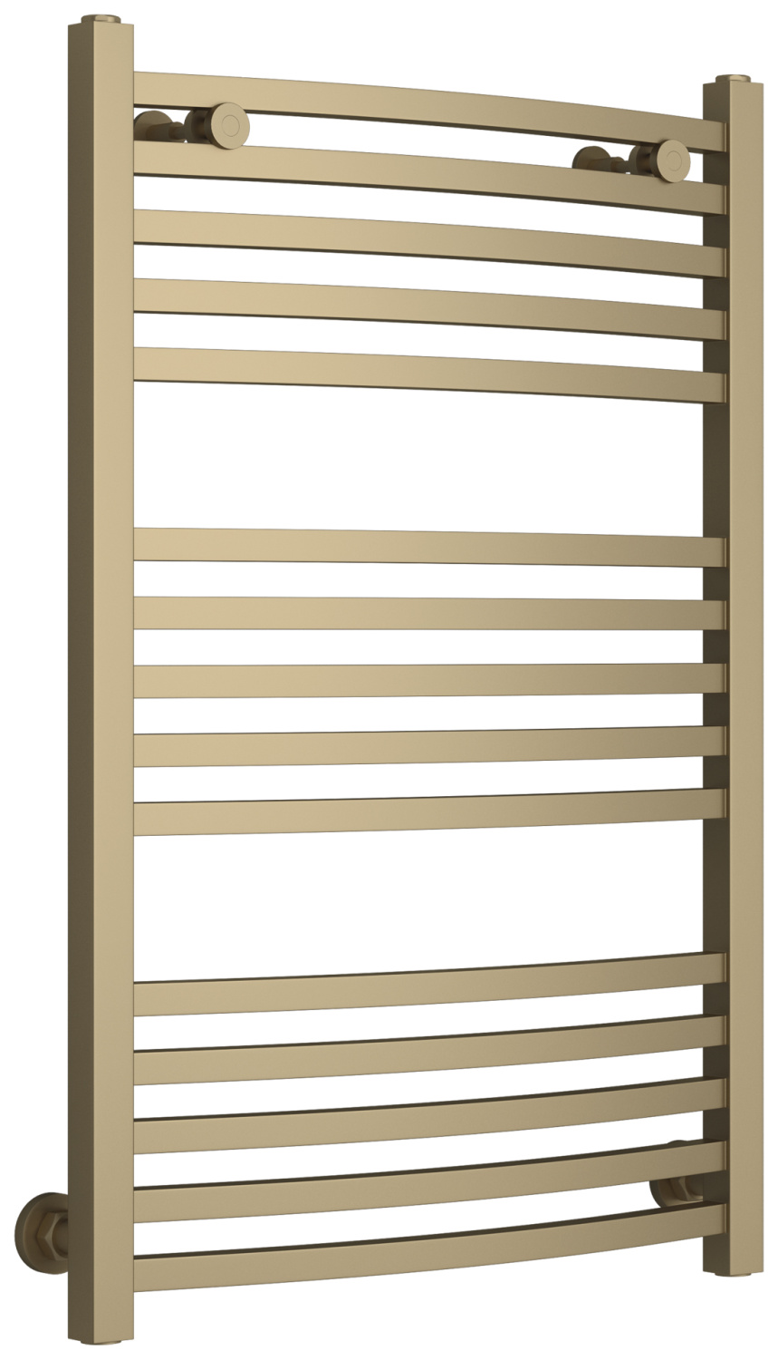 Полотенцесушитель водяной Сунержа Аркус 550x807 мм золотой шёлк матовый 32-0251-8050