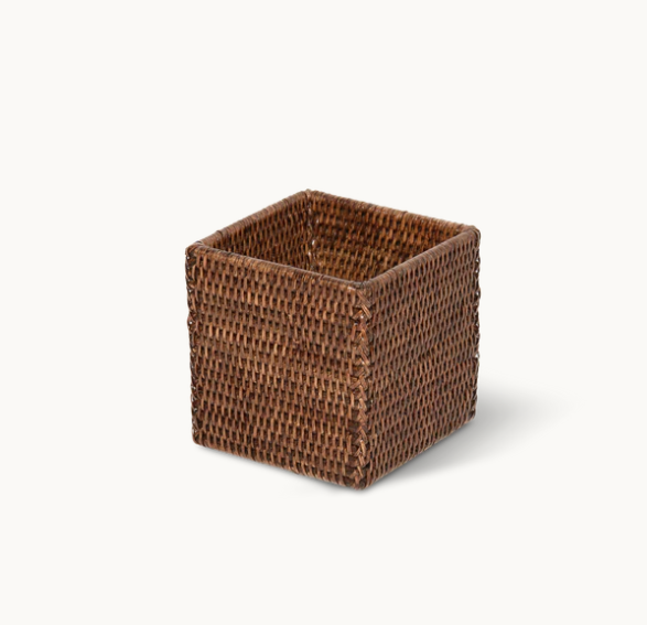 Емкость Decor Walther Basket 140x140x140 мм темный ротанг 0932292
