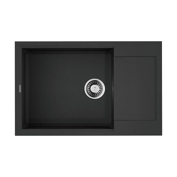 Кухонная мойка Omoikiri Sakaime 78-LB-BL Tetogranit 78x50 см черный 4993900