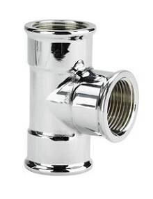 Тройник латунный Viega 1 дюйм 102784