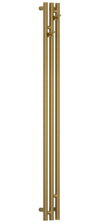 Полотенцесушитель, Сунержа, Терция 3.1, шгв 138-105-1500, справа, МЭМ, цвет-латунь состаренная