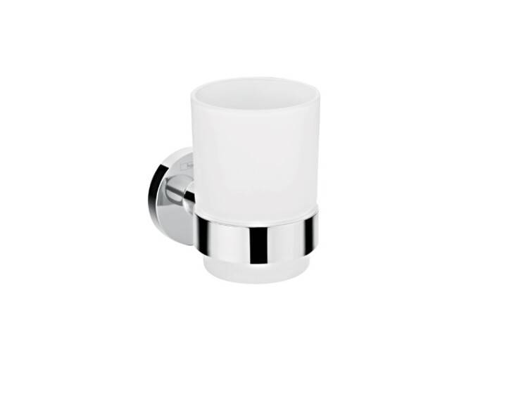 Стакан с держателем Hansgrohe Logis Universal 67x100x99 мм хром 41718000
