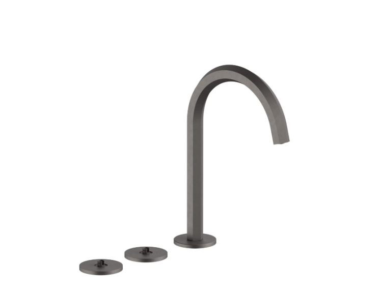 Смеситель для раковины Fantini Venezia By Venini цвет Matt Gun Metal PVD 29P5S705SW