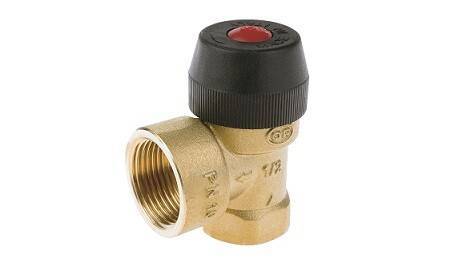 Клапан предохранительный Hoger ESV 3/4 ВВ 3 бар латунь ESV033434