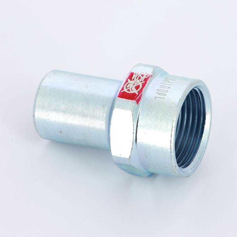 Муфта-вставка Viega Prestabo оцинкованная сталь 22 мм x 3/4 ВР 559175