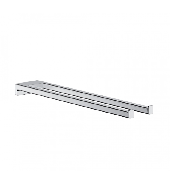 Полотенцедержатель двойной Hansgrohe AddStoris 445 мм хром 41770000
