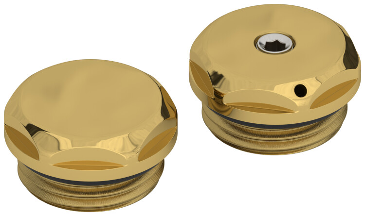 Спускной клапан-заглушка Сунержа золото 03-1201-0000