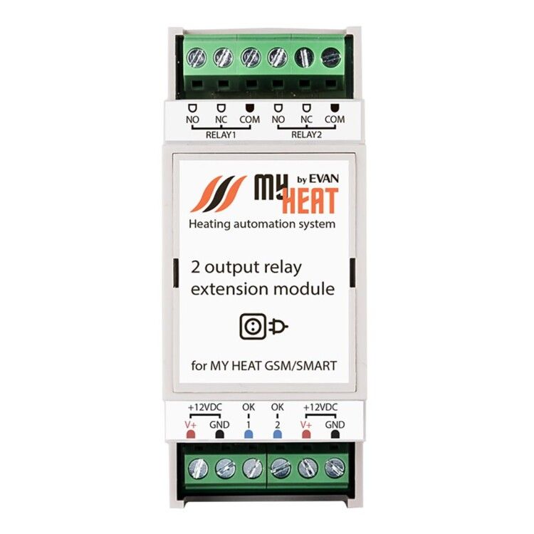 Блок реле MyHeat RL2 на 2 выхода для контроллера Smart 2 6295