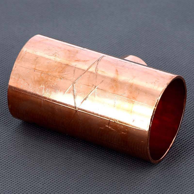 Тройник медный Viega под пайку 54х28х54 мм 117467