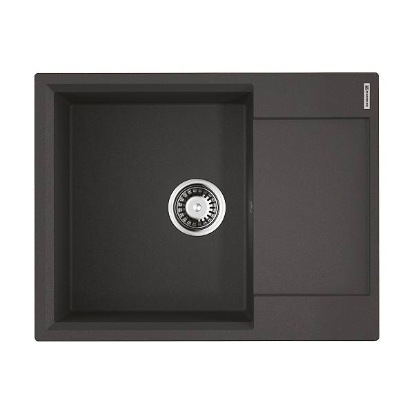 Кухонная мойка Omoikiri Daisen 65-BL Artgranit 65x51 см черный 4993684