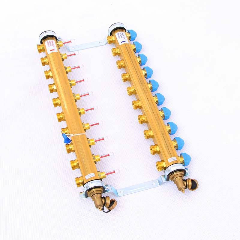 Коллекторная группа Watts HKV/T с расходомерами 1x3/4 EK 10 выходов 10004204