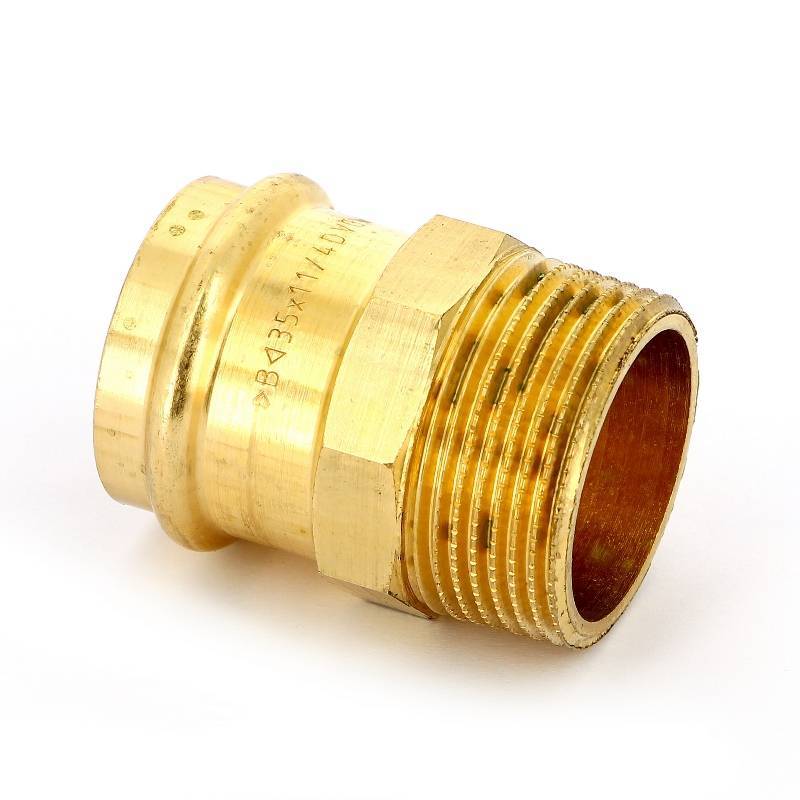 Муфта переходная пресс-НР IBP >B< Press 35 мм x 1 1/4 бронза P4243G03510000