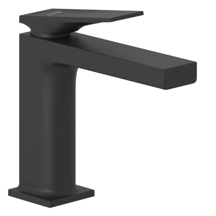 Смеситель для раковины Kludi DECUS однорычажный черный матовый 542823975