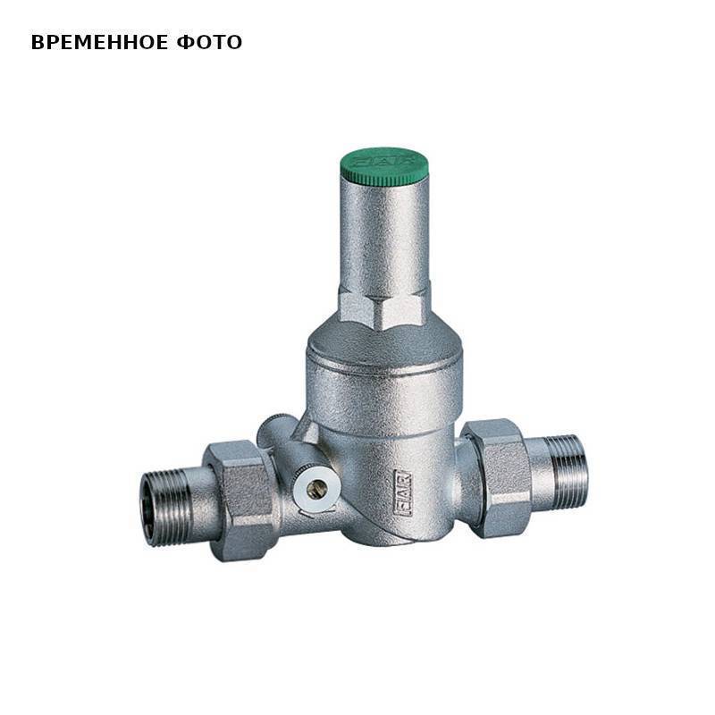 Редуктор давления FAR 1/2 НР-НР 1-6 бар PN25 с отверстием под манометр хром FA 2810 12