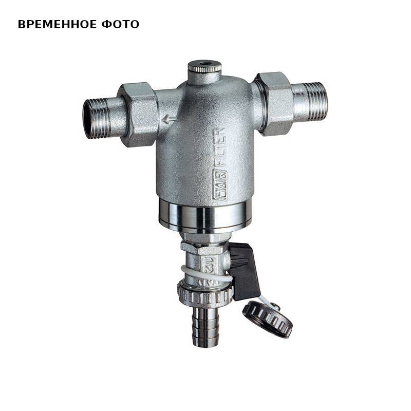 Фильтр промывной FAR со сливным краном 1/2 НР 300 мкм хром FA 3943 12