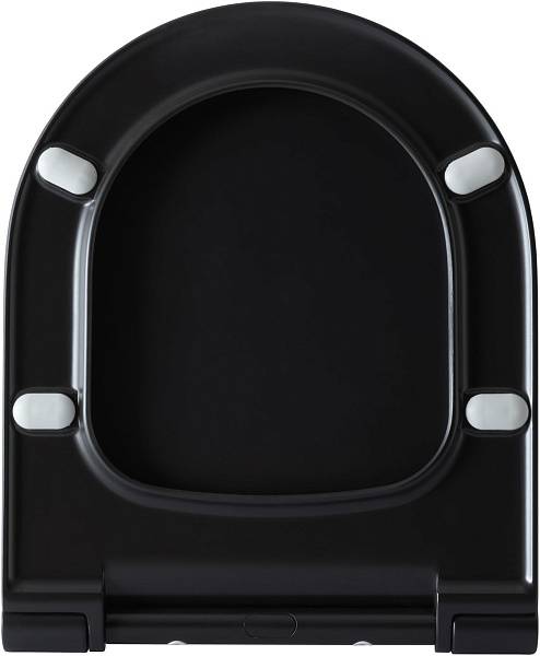 Крышка-сиденье для унитаза Allen Brau Priority 36x44x4.5 см черная 4.31004.31