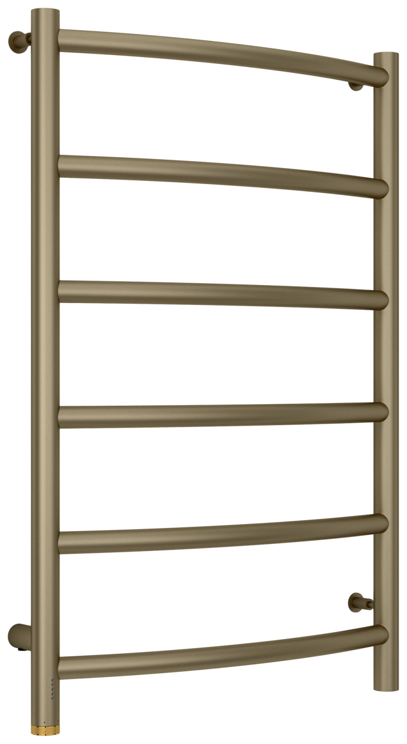 Полотенцесушитель электрический Сунержа Галант 4.0 532x800 мм левый золотой шелк матовый 32-0830-8050