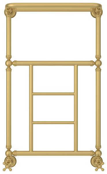 Полотенцесушитель водяной Сунержа Ренессанс 500x860 мм матовое золото 032-0282-8650