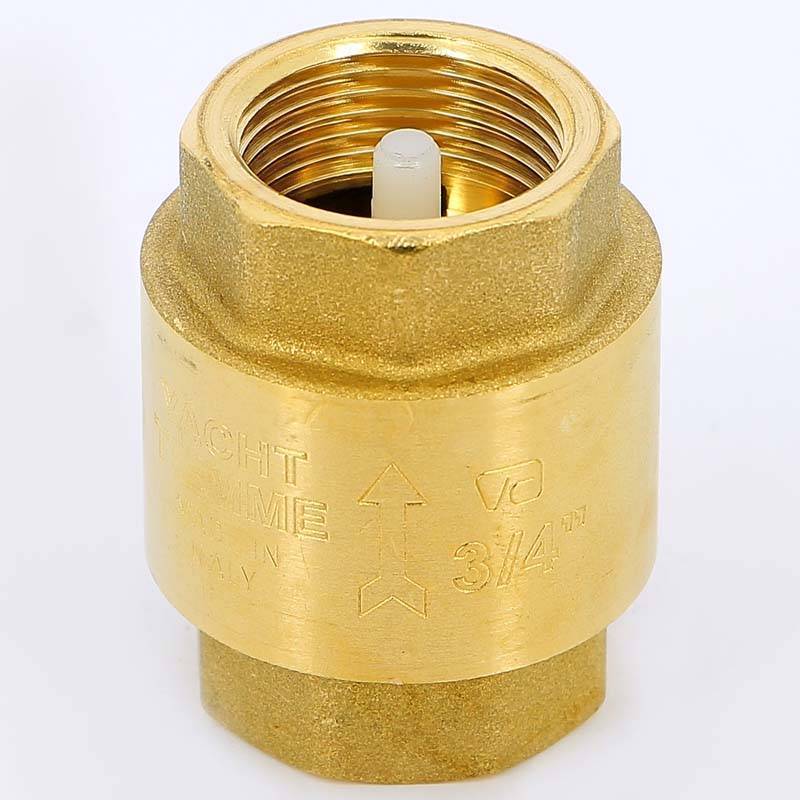 Клапан обратный пружинный Tiemme YACHT 3/4 с пластиковым затвором 3500004