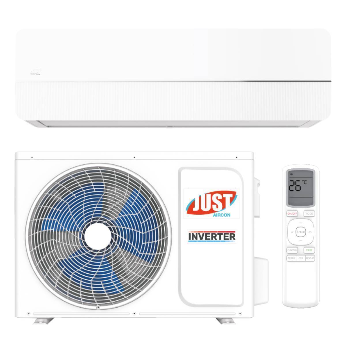 Сплит-система Just AIRCON Silvery Inverter JAC-07HPSIA/CGS / JACO-07HPSIA/CGS инверторная