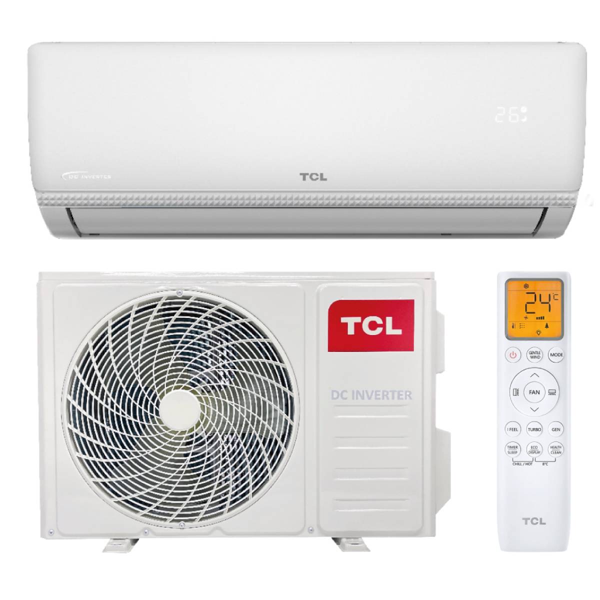 Сплит-система TCL Miracle TAC-24HRIA/E1 (VE) / TACO-24HIA/E1 (VE) инверторная TAC-24HRIA/E1 (VE) / TACO-24HIA/E1 (VE)