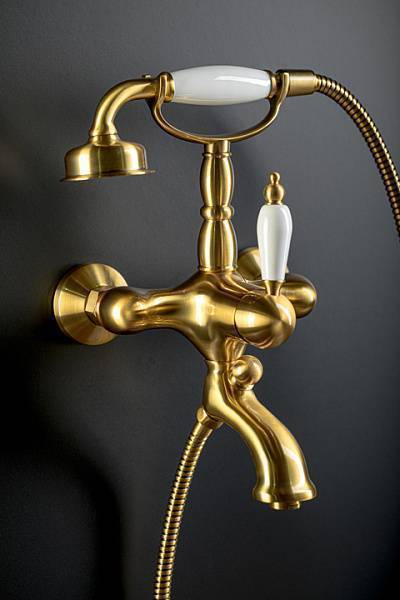 Смеситель для раковины Boheme Medici Ripresa высокий бронза 302