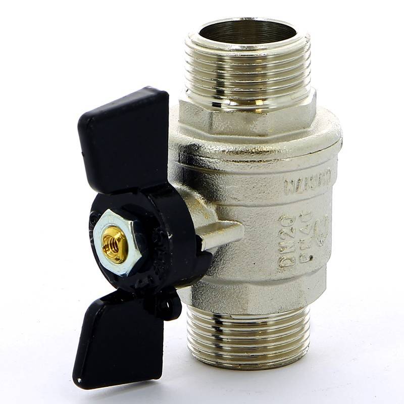 Кран шаровой Bugatti Oregon 3/4 НН бабочка полнопроходной 03270027