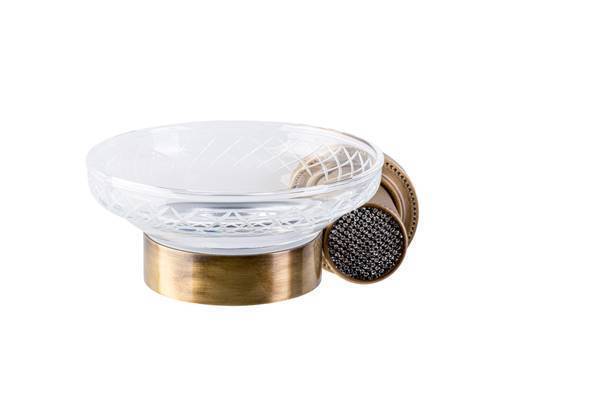 Мыльница подвесная Boheme Royal Cristal бронза 10923-BR-B