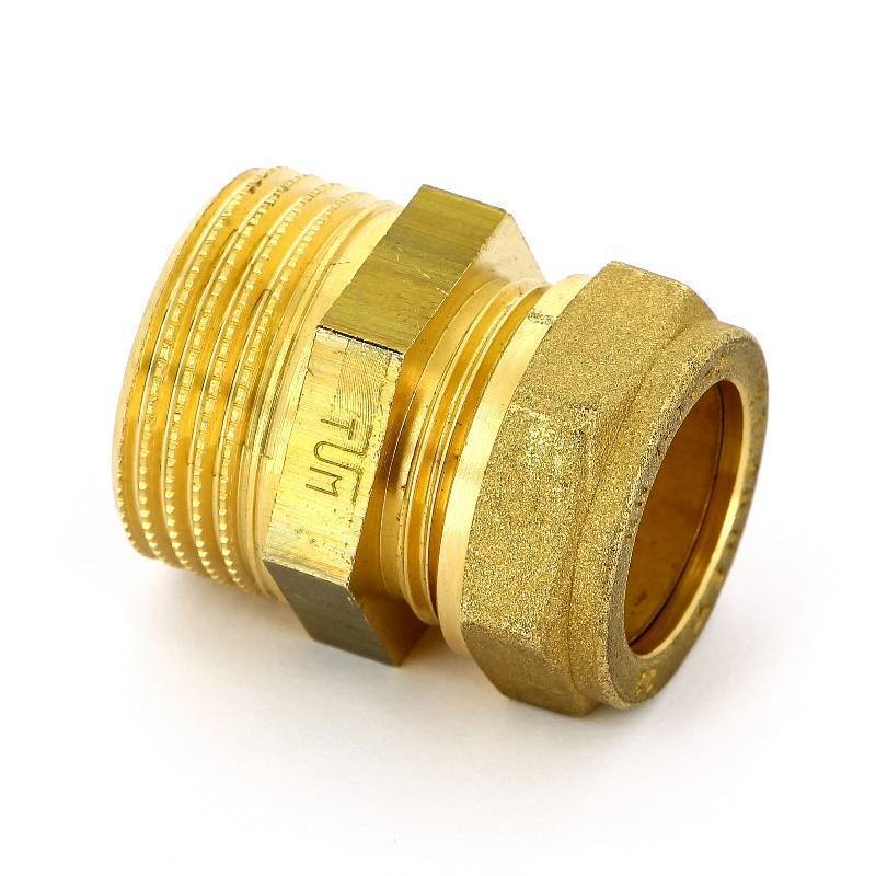 Муфта компрессионная Tiemme 1100 22х1 наружная резьба 1100017