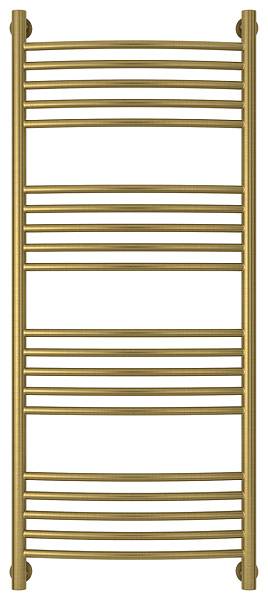 Полотенцесушитель водяной Сунержа Богема+ с полкой 500x1200 мм состаренная латунь 051-0221-1250