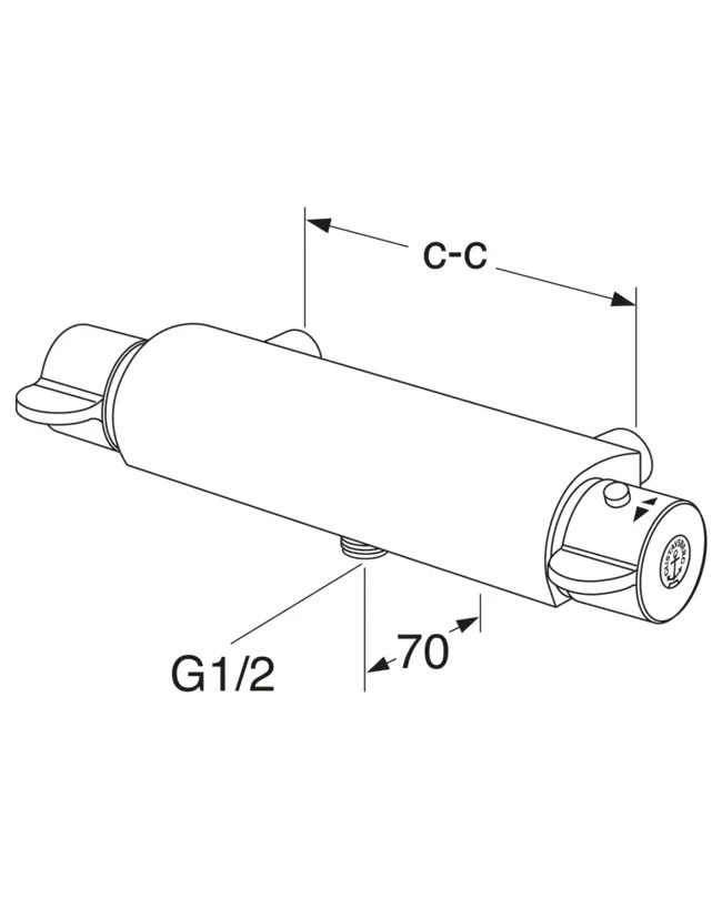 Смеситель Gustavsberg Nordic 3 GB41215604