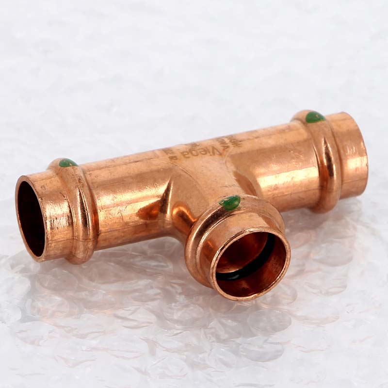 Тройник пресс медный Viega Profipress 18 мм 291891