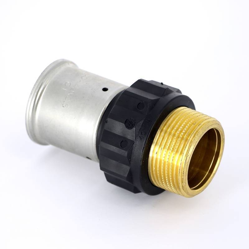 Муфта пресс с наружной резьбой Henco PVDF 40х1 1/4 17PK-4007