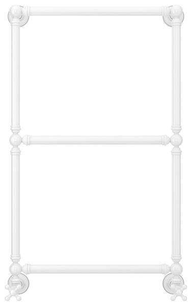 Полотенцесушитель водяной Сунержа Ренессанс 400x860 мм белый 12-0280-8650