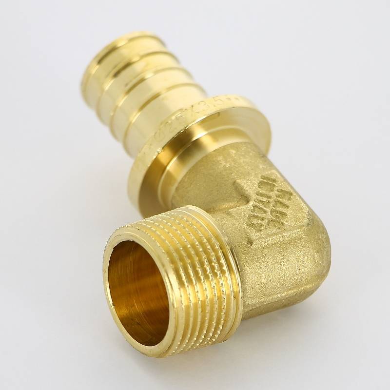 Угол аксиальный Uni-Fitt 25x3/4 НР латунь 745G8300