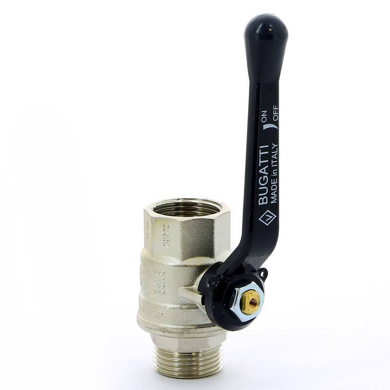 Кран шаровой Bugatti Oregon 1 НВ рычаг 03050074