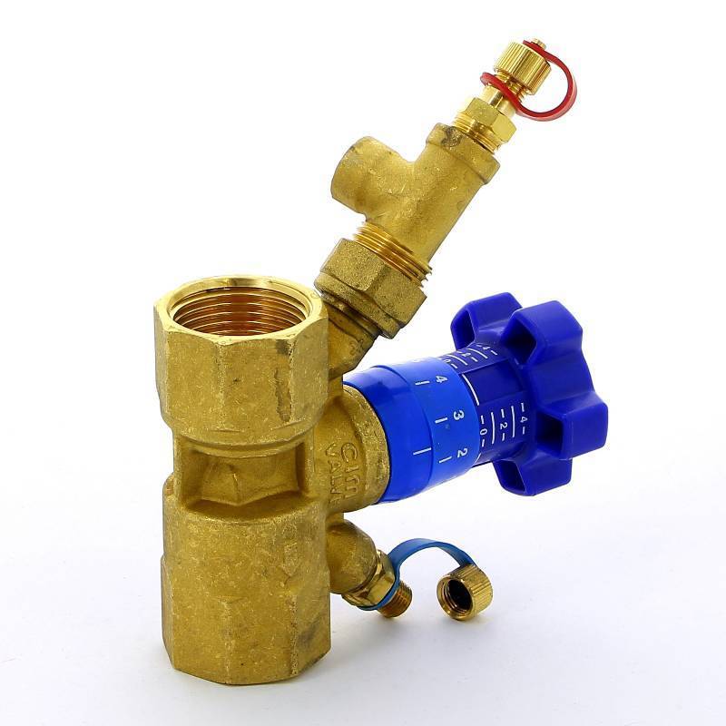 Комплект регулятора перепада давления CIM 767 и балансировочного клапана Cimberio 1 HIGH Dp CIM 767H787ODP 1