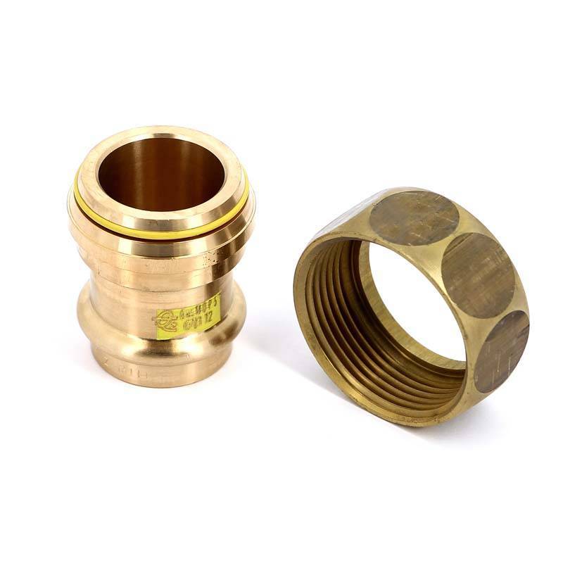 Муфта разъемная пресс-В Viega бронза 28x1 3/8 351137