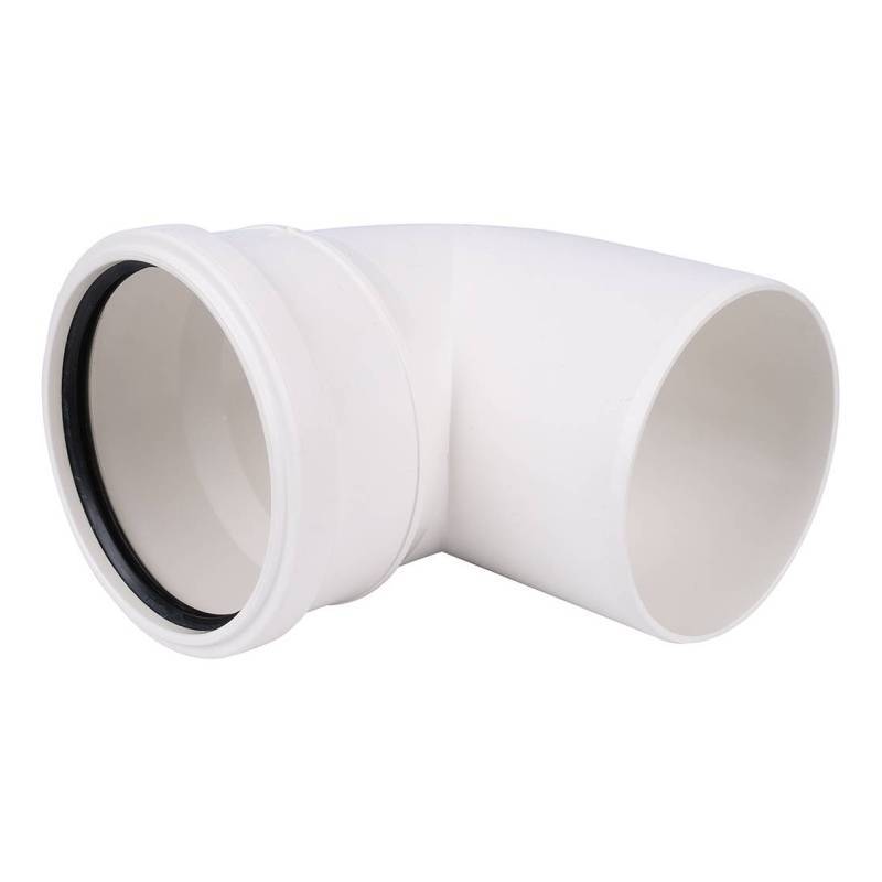 Отвод полипропиленовый Baxi 90° 80 мм HT KHG71407541