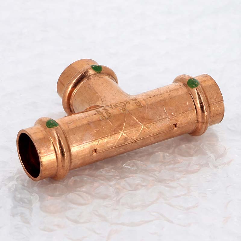 Тройник пресс медный Viega Profipress 18 мм 291891