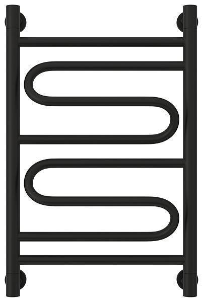 Полотенцесушитель водяной Сунержа Элегия+ 400x600 мм матовый черный 31-0205-6040