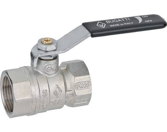 Кран шаровой Bugatti ARIZONA 1/2 ВВ рычаг 06010007