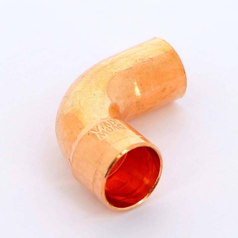 Отвод медный однораструбный Viega 90° 15 мм под пайку 100155