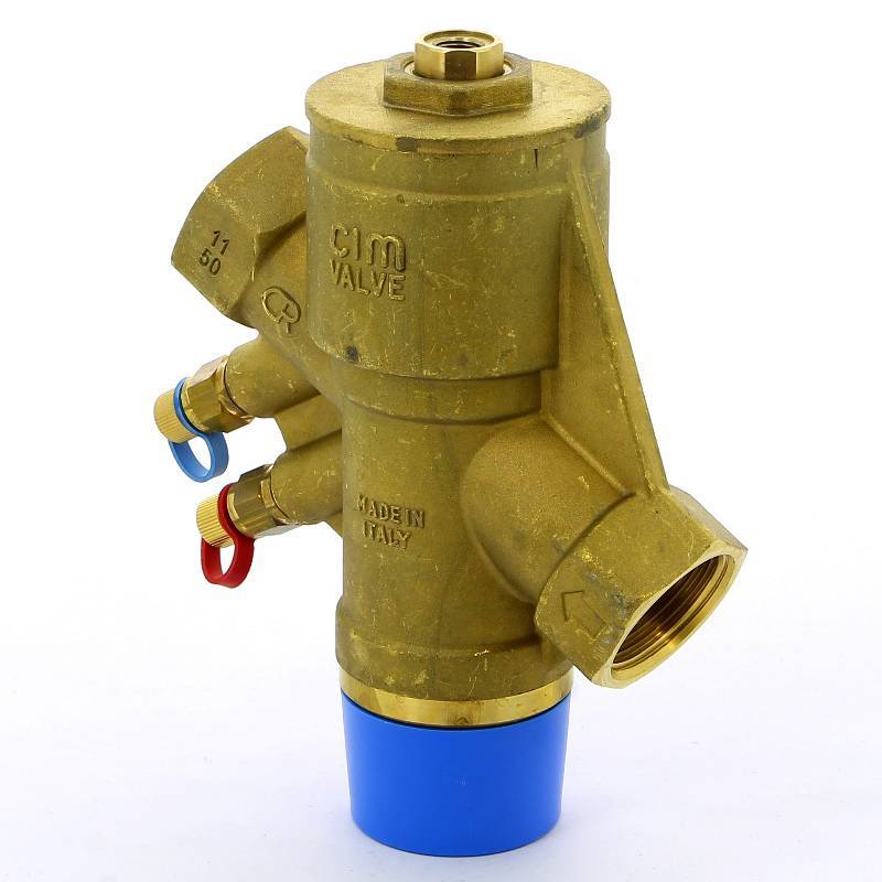 Комплект регулятора перепада давления CIM 767 и балансировочного клапана Cimberio 1 HIGH Dp CIM 767H787ODP 1