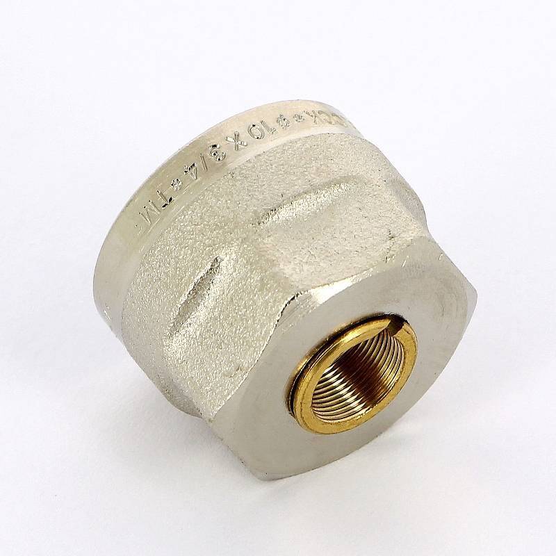 Соединитель для медных труб обжимной Tiemme Евроконус 10 мм х 3/4 1440072