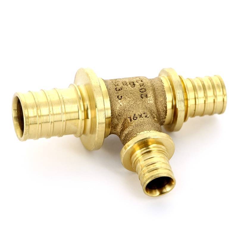 Тройник надвижной REHAU RAUTITAN RX 25х16х20 мм бронза 1377743